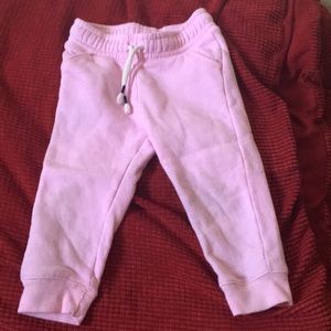Baby girl joggers